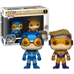 Funko POP! DC Super Heroes - Blue Beetle & Booster Gold 2 Pack